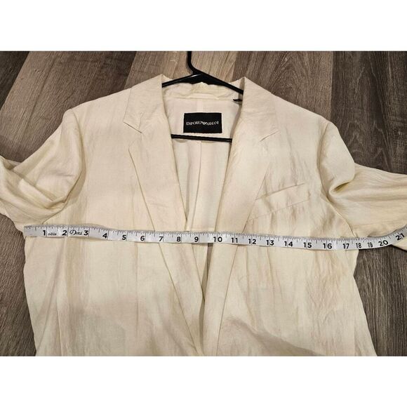 Emporio Armani Womens Blazer off white size 42 - Picture 6 of 9